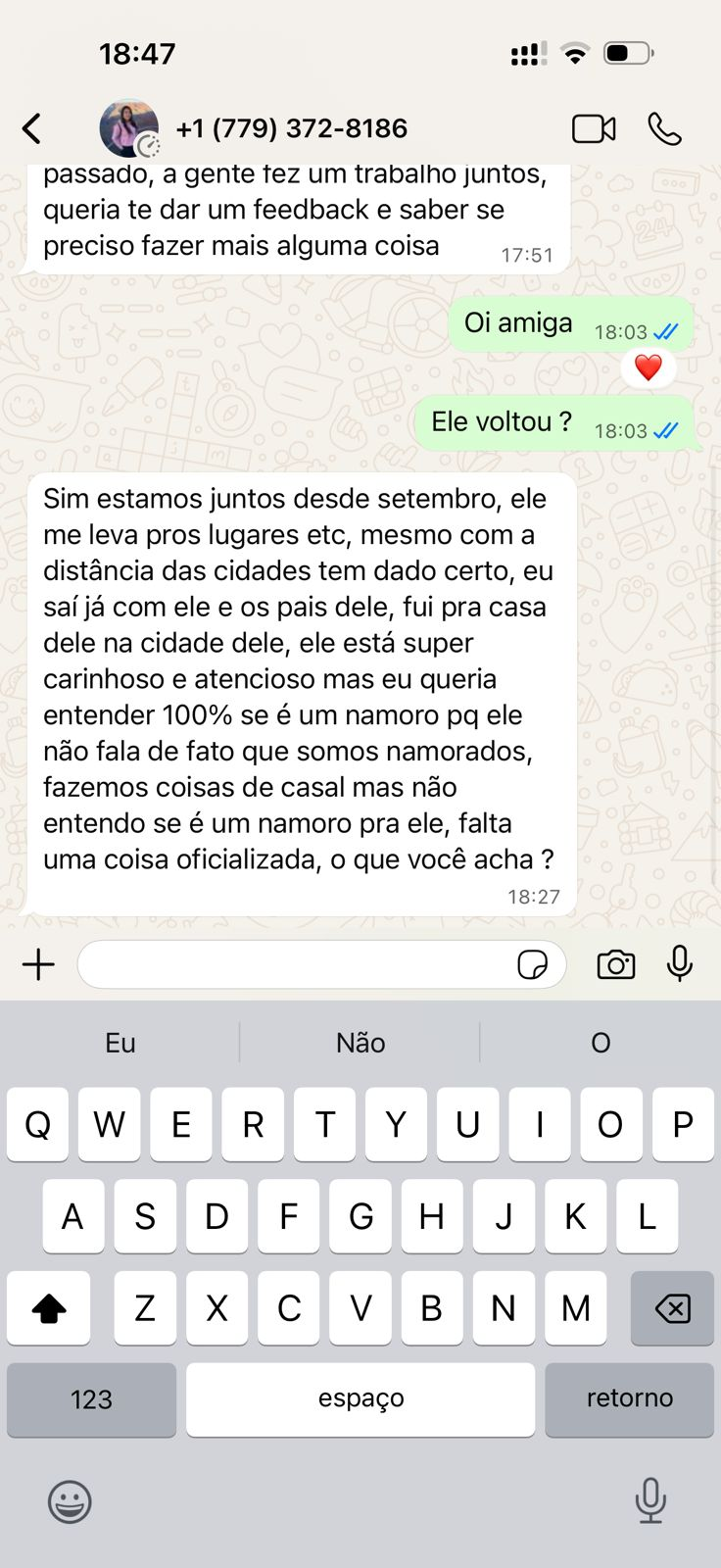 Depoimento de Cliente — Ele voltou
